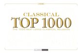 Classical Top 1000 75 Cd