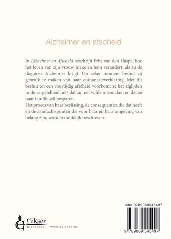 Alzheimer en afscheid