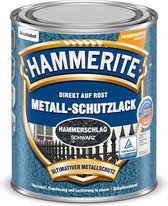 Hammerite metaallak - hamerslag- zwart - 0.75 L