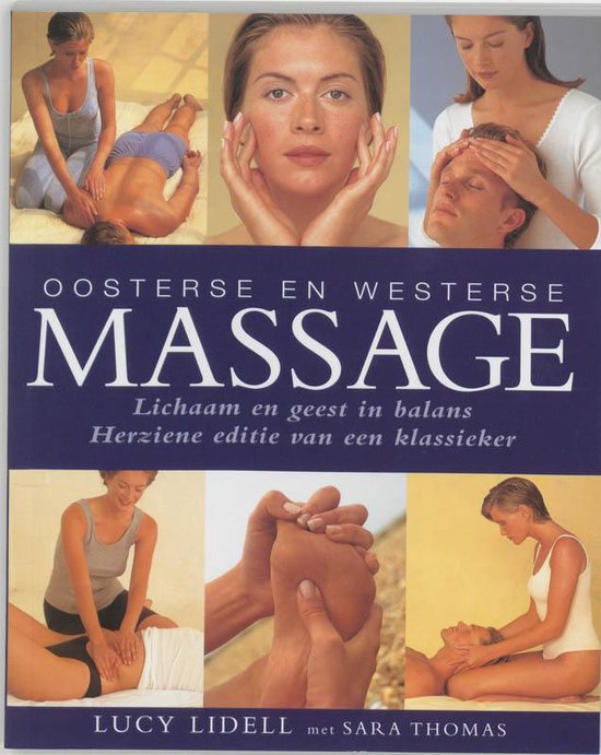Cover van het boek 'Oosterse en westerse massage' van Lucy Lidell