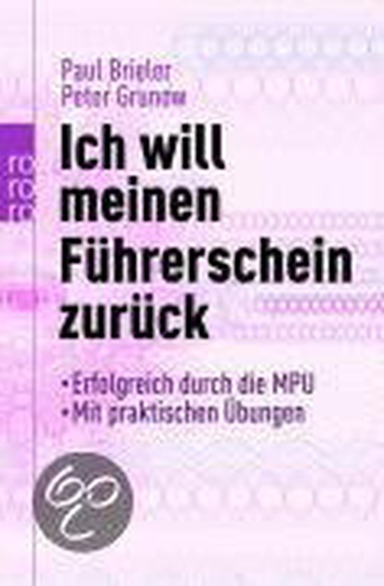 Ich will meinen Führerschein zurück - cover