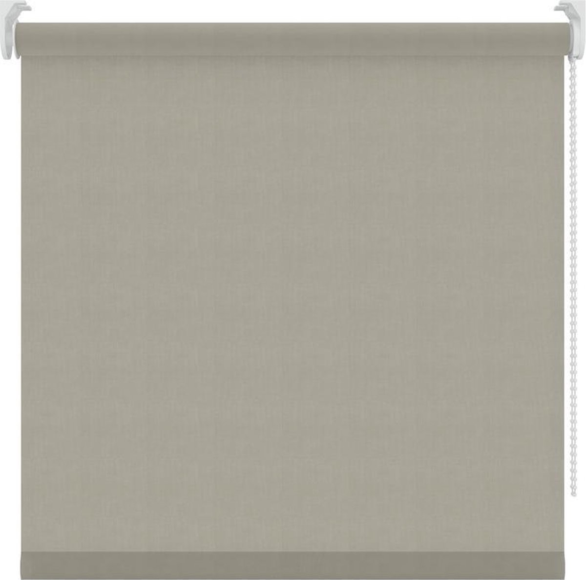 Decosol Rolgordijn Lichtdoorlatend - Licht Grijs - Maat: 90 x 190 cm