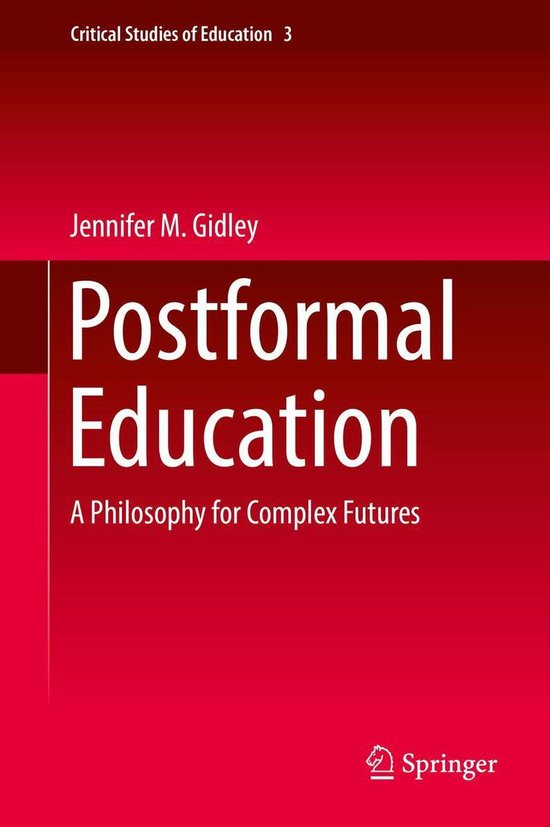 Critical Studies of Education 3 - Postformal Education - cover