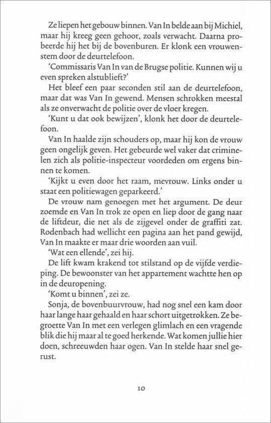 Bovenaan de pagina staat de tekst 'Meesters in misdaad'.