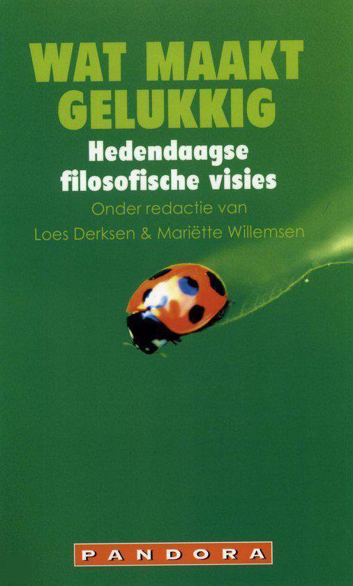 Cover van het boek 'Wat maakt gelukkig'