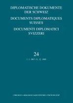 Diplomatische Dokumente der Schweiz - Documents Diplomatiques Suisses - Documenti Diplomatici Svizzeri
