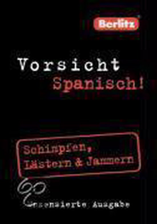 Berlitz Vorsicht Spanisch! Mini Format - cover