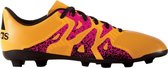 adidas X 15.4 FxG J Voetbalschoenen - Maat 32 - Unisex - oranje/roze/zwart