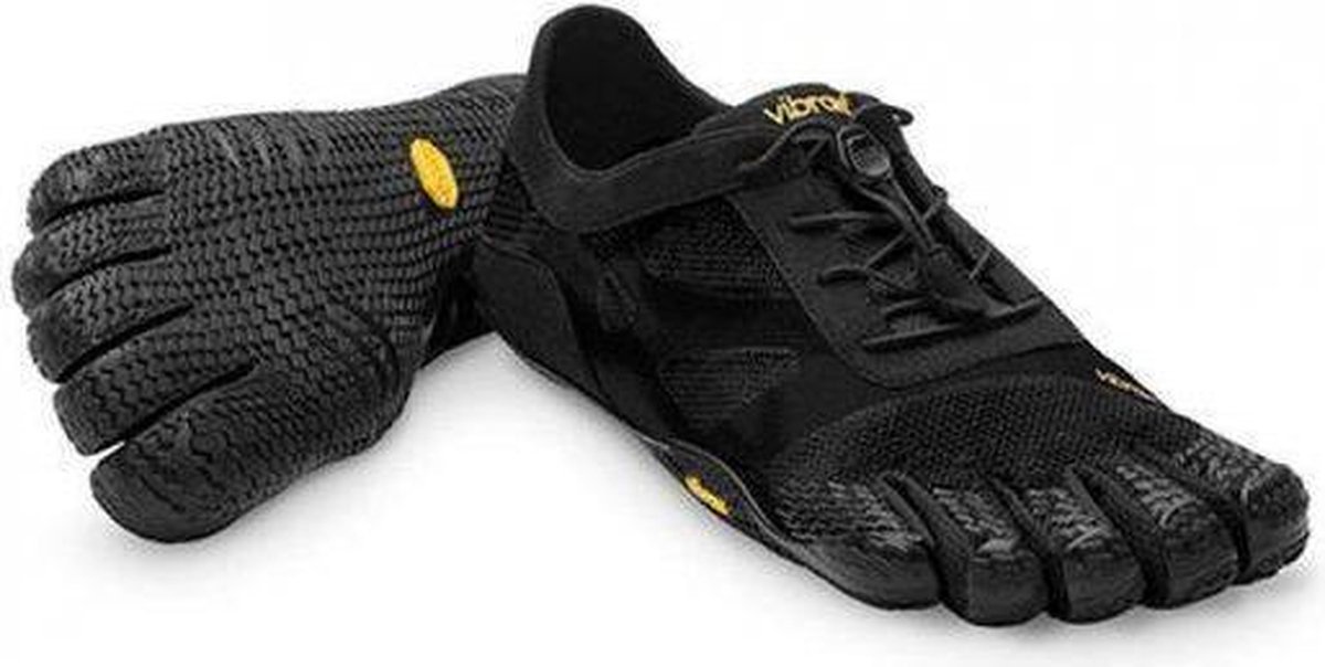 Vibram Fivefingers KSO EVO - Hardloopschoenen - Barefoot - Mannen - Maat 40 - Zwart