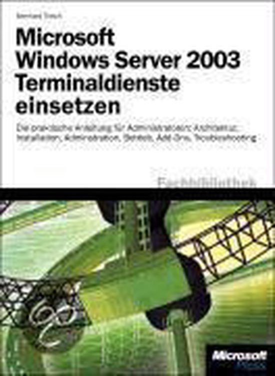 Microsoft Windows . NET Server Terminaldienste einsetzen - cover