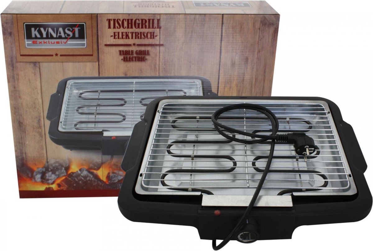 Kynast Elektrische Barbecue Tafel Grillplaat 2000 Watt