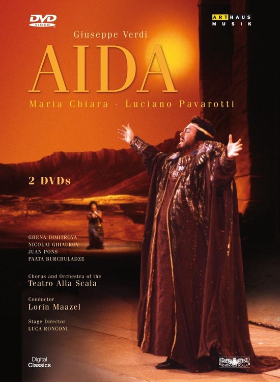 Cover van de film 'Verdi: Aida'