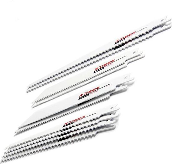 Hofftech Reciprozaagbladen - Diverse materialen - 150 mm en 200 mm - 4 stuks van Hofftech — afbeelding 5