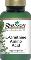 Swanson Health L-Ornithine 500mg