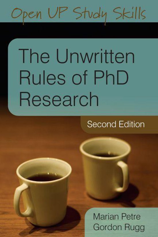 THE UNWRITTEN RULES OF PHD RESEARCH - cover