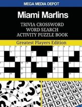 Miami Marlins Trivia Crossword Word Search Activity Puzzle Book