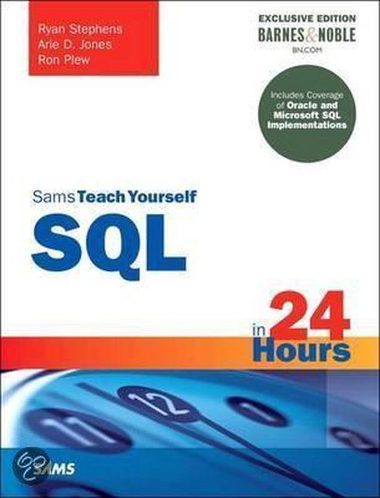 SQL in 24 Hours, Sams Teach Yourself - cover