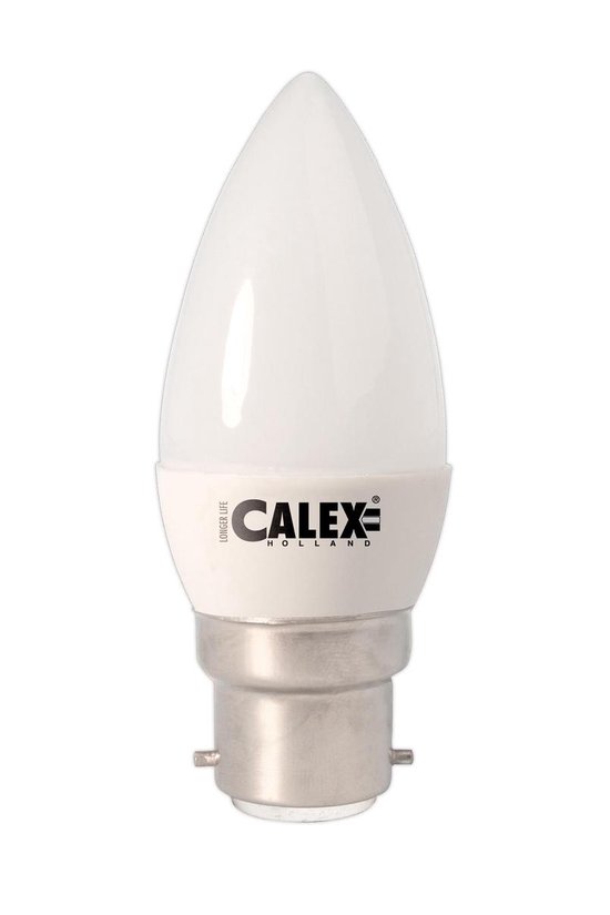 Calex kaarslamp B22 bajonet LED mat 4,5 Watt 240 Volt Dimbaar