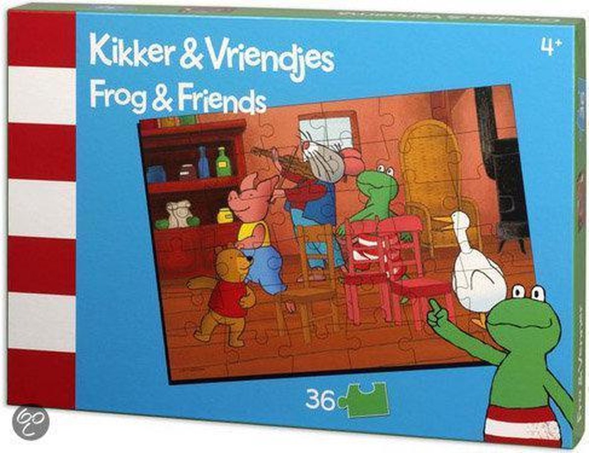 Kikker & Vriendjes Puzzel | bol.com