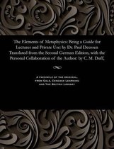 The Elements of Metaphysics