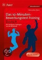 Worm, H: 10-Minuten-Bewerbungstest-Training Deutsch