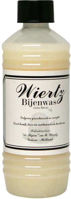 Foto: Wiertz bijenwas blanc wit 500ml