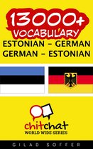 13000+ Vocabulary Estonian - German