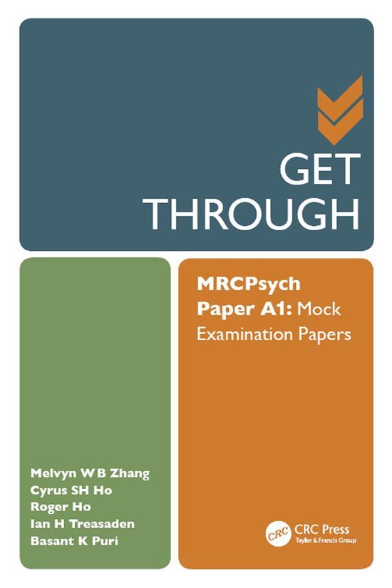 Get Through - Get Through MRCPsych Paper A1 - cover
