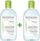 Bioderma Sebium H2O Micellaire Oplossing Promo 1 + 1 gratis