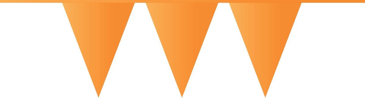 3x vlaggenlijn Oranje (10M) EK-WK- voetbal