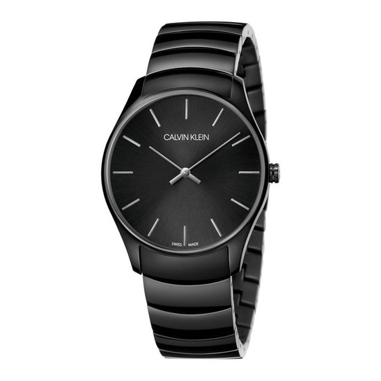 Calvin Klein Classic horloge  - zwart