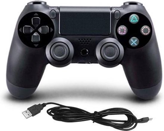 bol.com | PS4 Wired Controller - Zwart - PlayStation 4 Bedraad