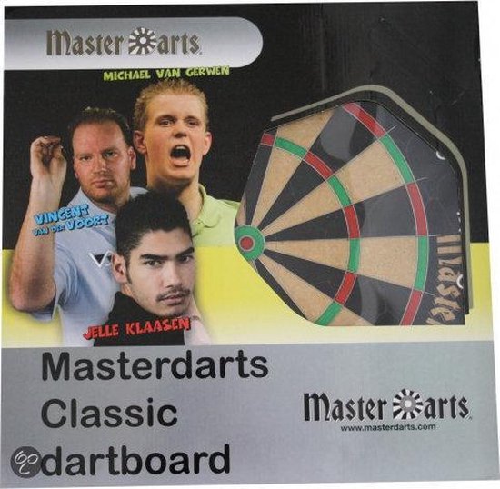 Toestemming Leidingen waarde Master darts Dartbord classic | bol.com