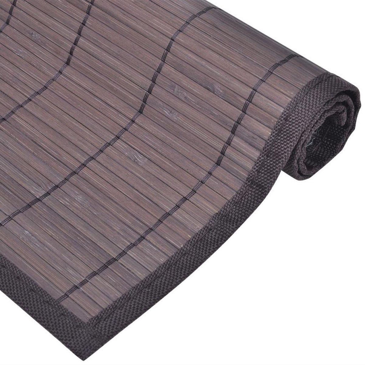 Placemats placemat set 6 bamboo bamboe 30x45cm