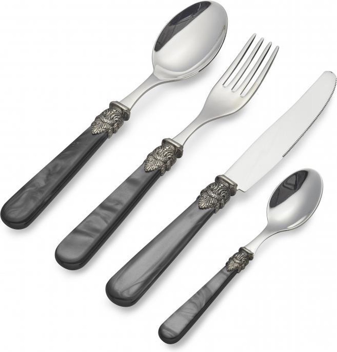 DINER BESTEKSET NAPOLEON ZWART