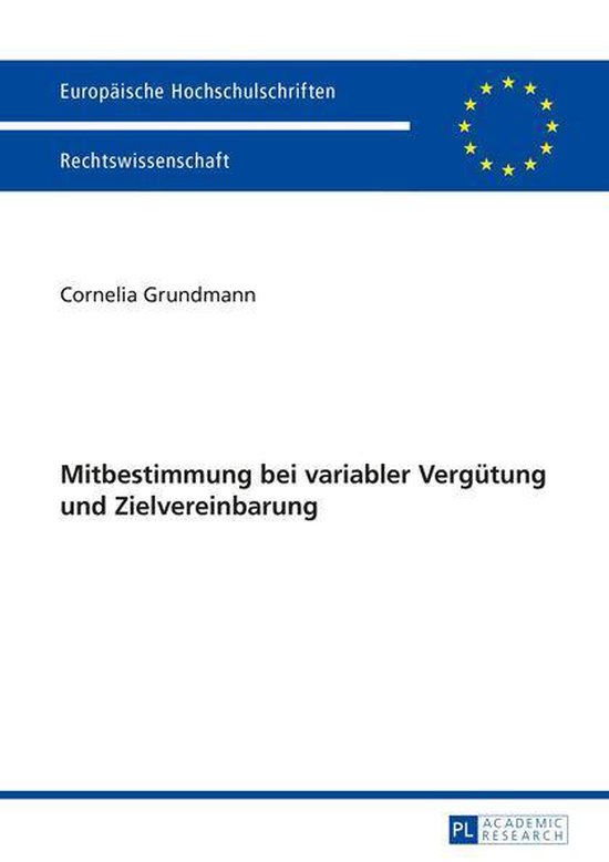 Europaeische Hochschulschriften Recht 5702 - Mitbestimmung b ... - cover
