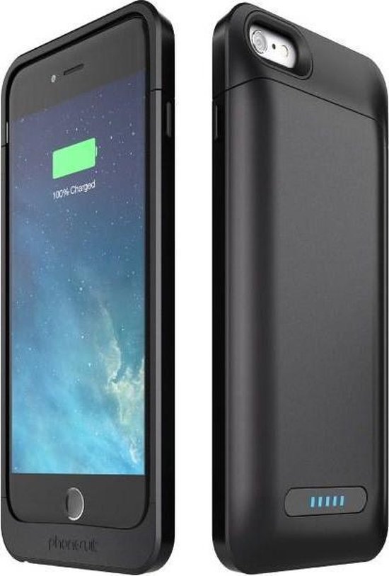 PhoneSuit Elite Battery Case 3000mAh iPhone 6 Plus zwart bol