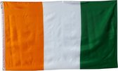 Trasal - vlag Ivoorkust - ivoriaanse vlag - 150x90cm