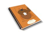 Ollie & Tigger kinderopvang dagboek, gastouder kinderdagverblijf dagboekje Bever - baby - peuter - oppasboekje - opvangboekje - invulboek - ringband