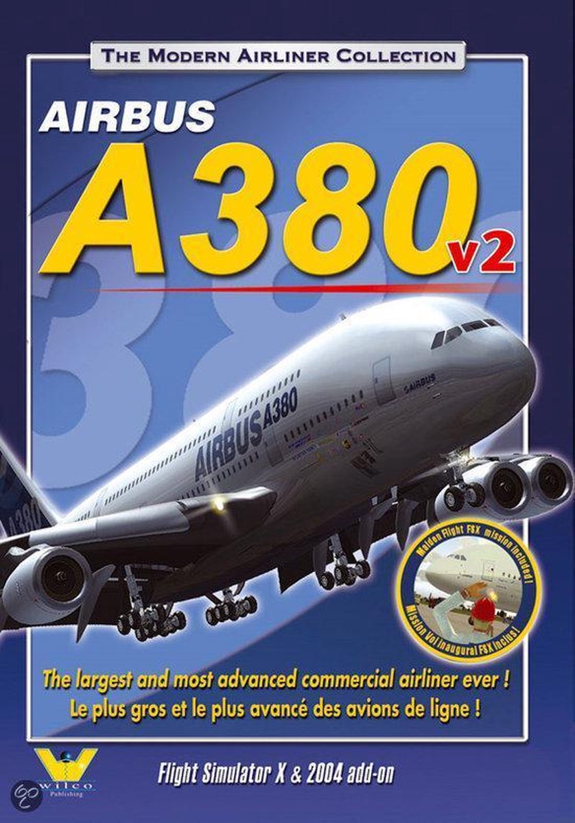 Wilco Airbus A380 v2 (FS X + FS 2004 Add-On)