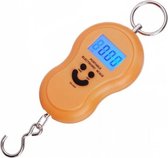 Digitale Weegschaal met haak tot 50Kg - Oranje