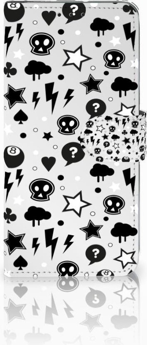 Telefoonhoesje met Naam Motorola Moto G7 Power Silver Punk