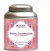 Royal Champagne | witte thee | groene thee | losse thee | 60g | in theeblik