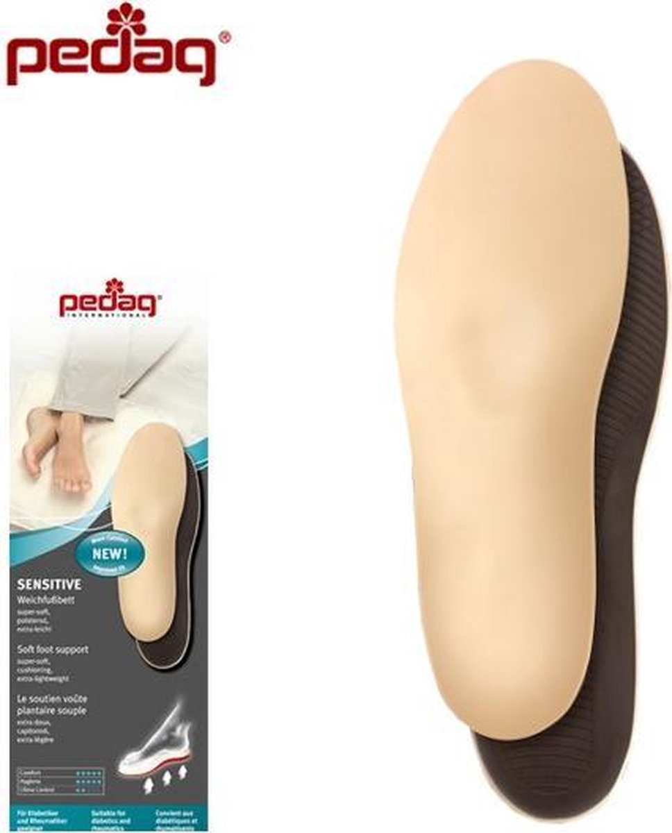 Pedag Viva Inlegzolen – Sensitive – Unisex Maat 36