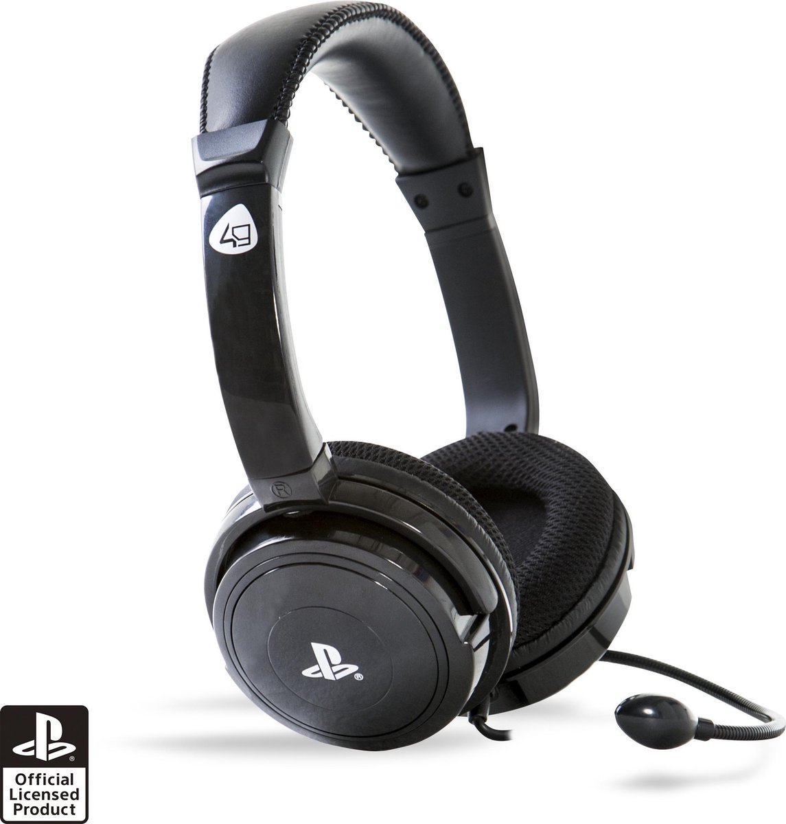 4Gamers PRO4-40 - Gaming Headset - Zwart - PS4