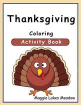 Thanksgiving Coloring Activity Book