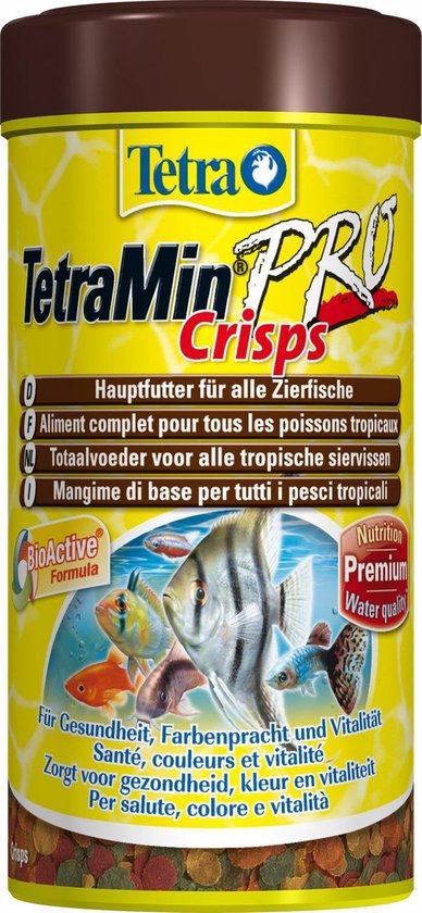 bewondering poeder uitslag Tetra Tetramin Crisps - Vissenvoer - 250 ml | bol.com