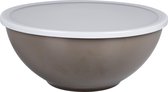 Bo-Camp Kom Met Deksel - 100% Melamine - Ø 26 Cm - Taupe