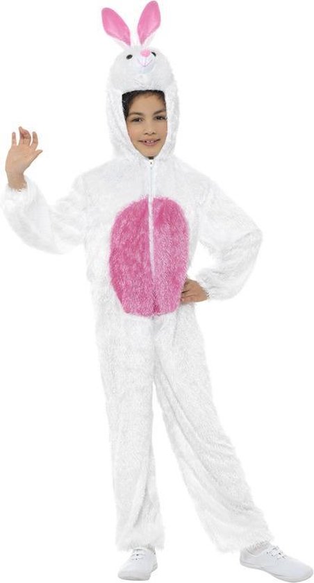 Paashaas onesie voor kinderen - dieren verkleedkleding konijn/haas 115-128  (4-6 jaar) | bol.com