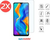 Epicmobile - 2Pack Honor 20 Lite Screenprotector - Tempered Glass - 2Pack voordeelbundel